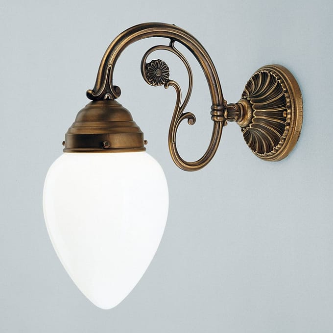 Berliner Messinglampen Wandlamp Mario van Berliner messing