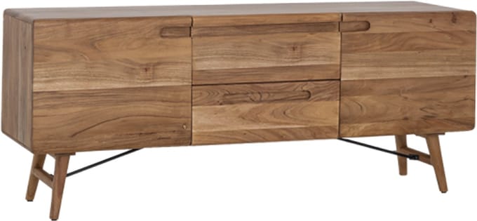 Tower Living Dressoir Aura acaciahout 210 cm - Naturel