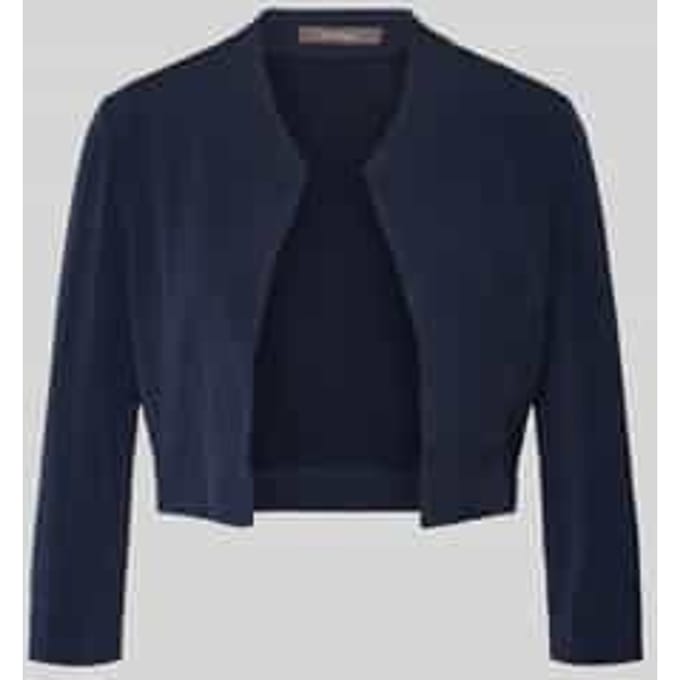Bolero met opengewerkte voorkant