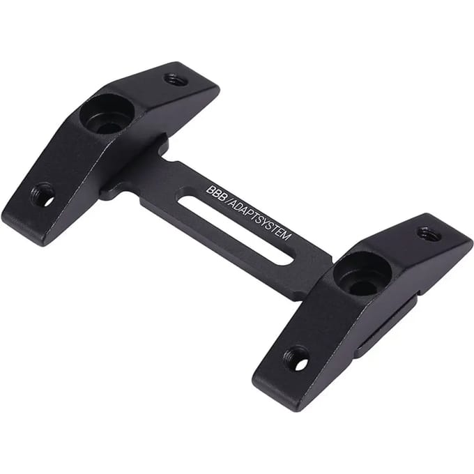 BBB Bidonhouder Zwart  - BBC-113 bidonhouder bracket DualMount mat zwart - one size