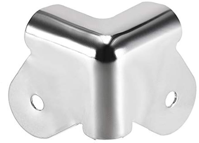 Speaker Hoekbeschermers - Kastrand Bescherming - Apparatuur Beveiligen - Set van 4 stuks - 40 gram - Zilver