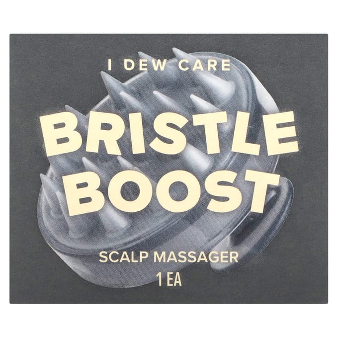 I Dew Care, Bristol Boost Scalp Massager, 1 Piece gray