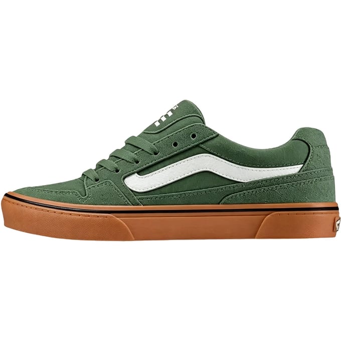 Vans Caldrone Skateboard Schoenen Heren Lage Top Groen 46 gray