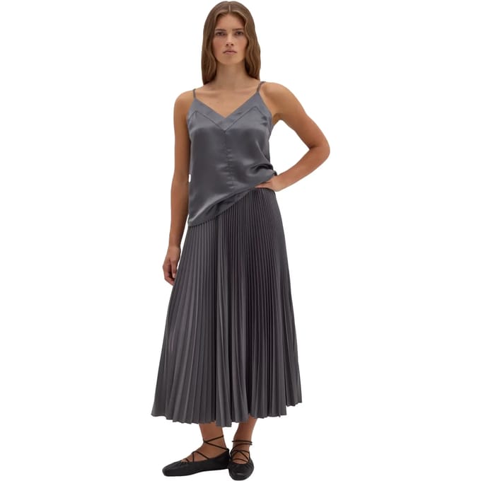 Top van viscose en zijde dames Stefanel