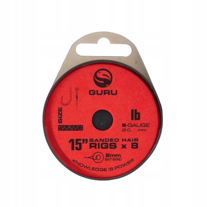 Guru Super MWG Kant-Haken 0,19 mm 38 cm - 8 stuks