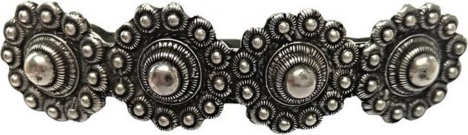 Zeeuws Meisje - Haarclips - haarspeld 8cm met 4 zeeuwse knopen
