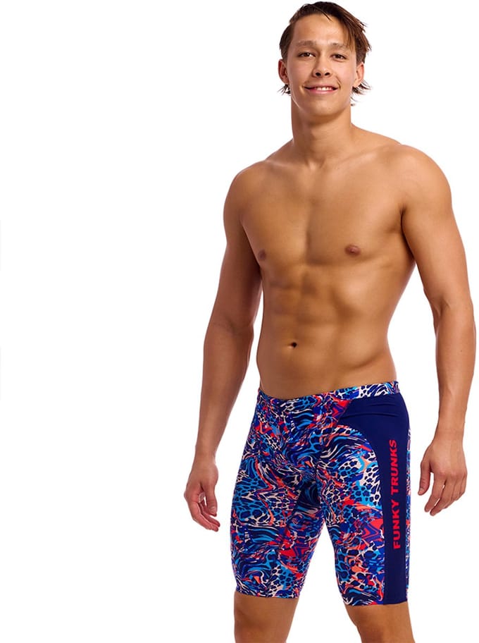 Funky Trunks Fts003m72236 Training Jammer Blauw AUS 34 Man
