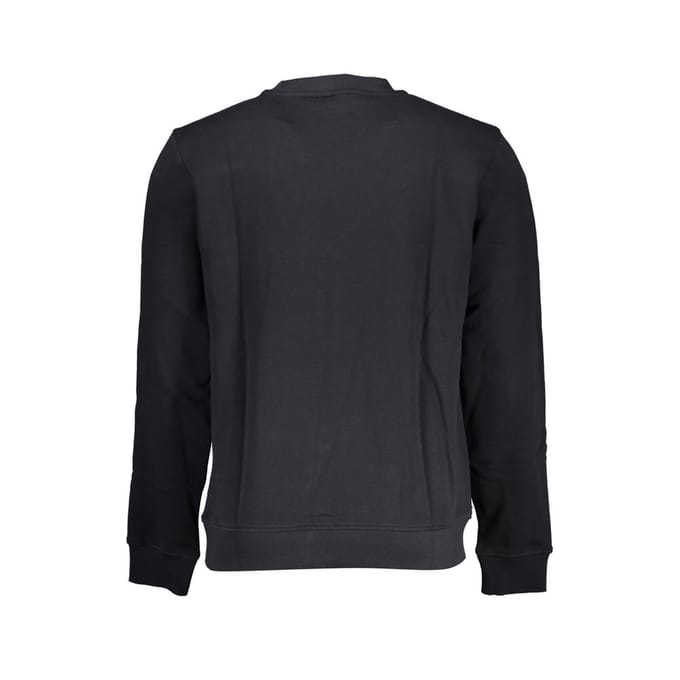 Regular Fit Crew Neck Sweatshirt - Black Sweaters