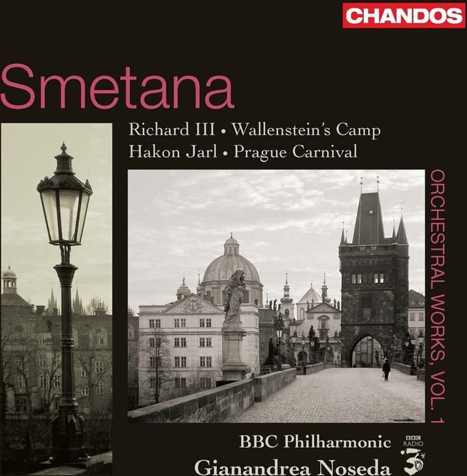 BBC Philharmonic, Gianandrea Noseda - Smetana: Orchestral Works, Volume 1 (CD)