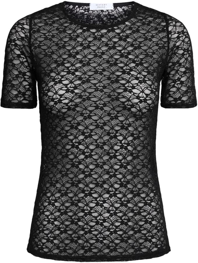SisterS point T-shirt Gimas Ss 19994 Black Dames Maat - S