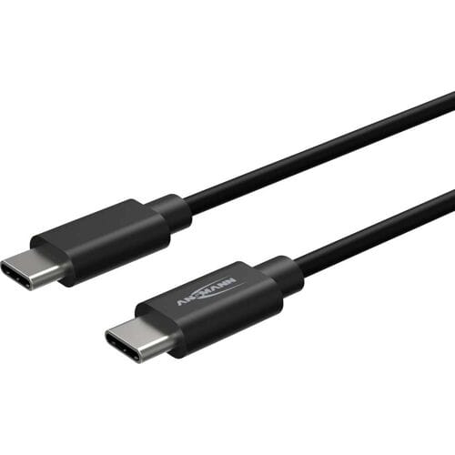 Ansmann Mobiele telefoon Kabel [1x USB-C - 1x USB-C] 200 cm USB-C
