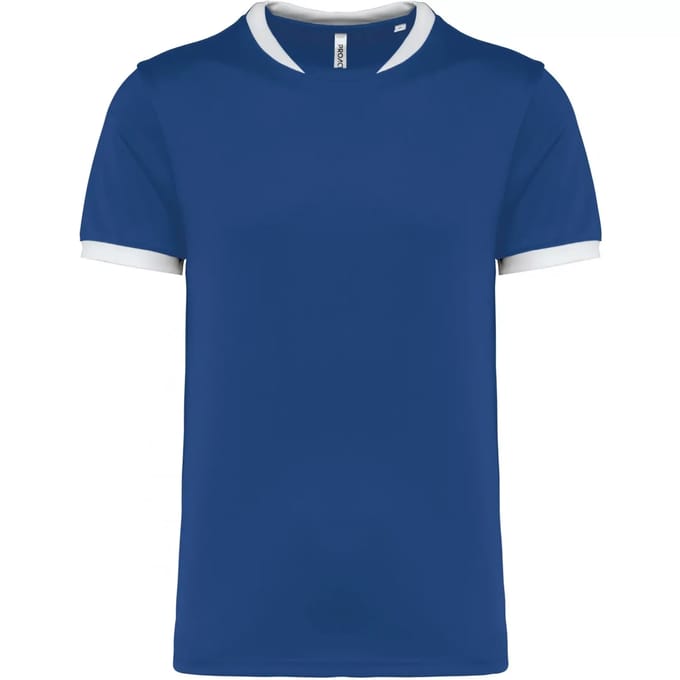 PROACT® Rugbyshirt met korte mouwen uniseks PA4027 - Dark Royal Blue - S