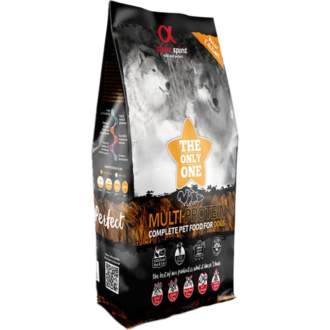 12kg The Only One Multiprotein Alpha Spirit Hondenvoer