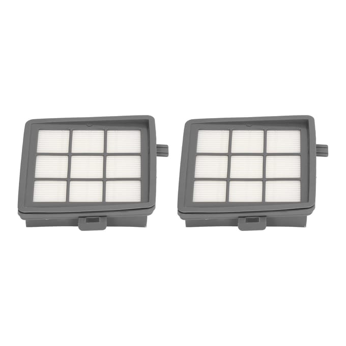 2 stuks Hoge Efficiëntie Partikelfilter Vervangingsset Stofdicht Stofzuiger Schrobber Filter voor white