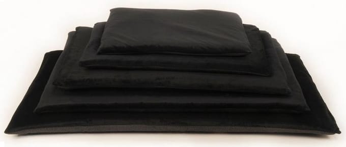 Comfort benchkussen bonfire zwart 125x75 cm