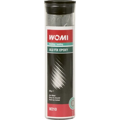 Womi Alu Fix Epoxy W210 – 56 g – Sterk Tweecomponenten Reparatiemiddel – Snelle Uitharding