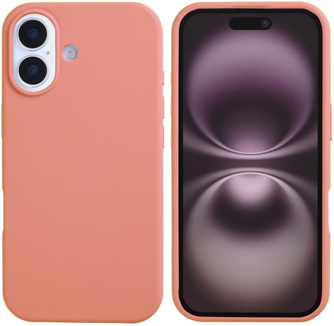 Rixus Soft TPU Phone Case With MagSafe For iPhone 17 Pink