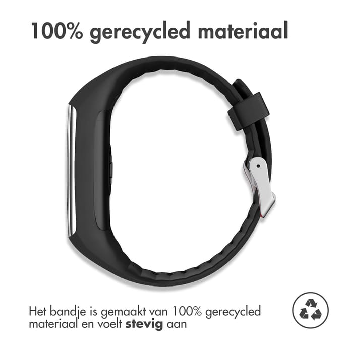 imoshion Siliconen bandje voor de Polar A360 / A370 - Zwart