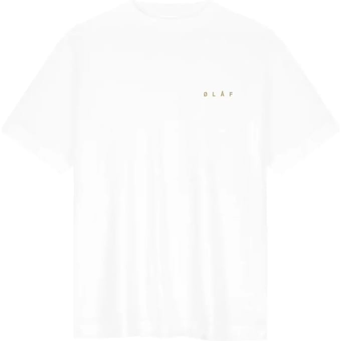 T-shirt Olaf Hussein Lined Face
