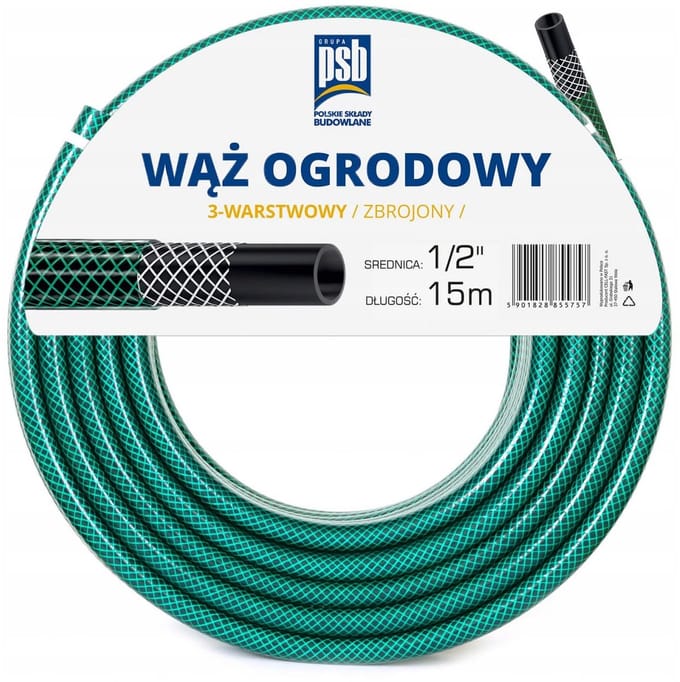 Cellfast Economic Serie - Tuinslang - 1/2 inch - 15m - PVC - UV-bestendig