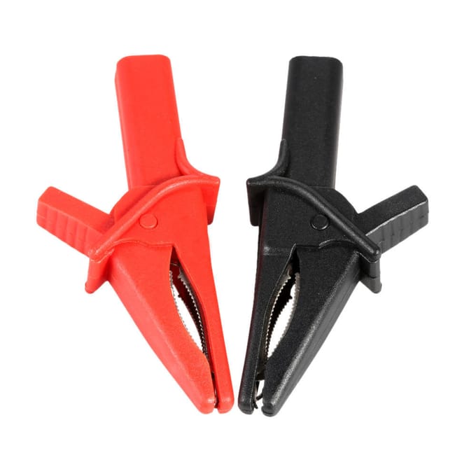 Hantek HT18A Krokodilclip Montage van DSO3064 2 stuks Grote Dolfijn Gator Clips Rood + Zwart