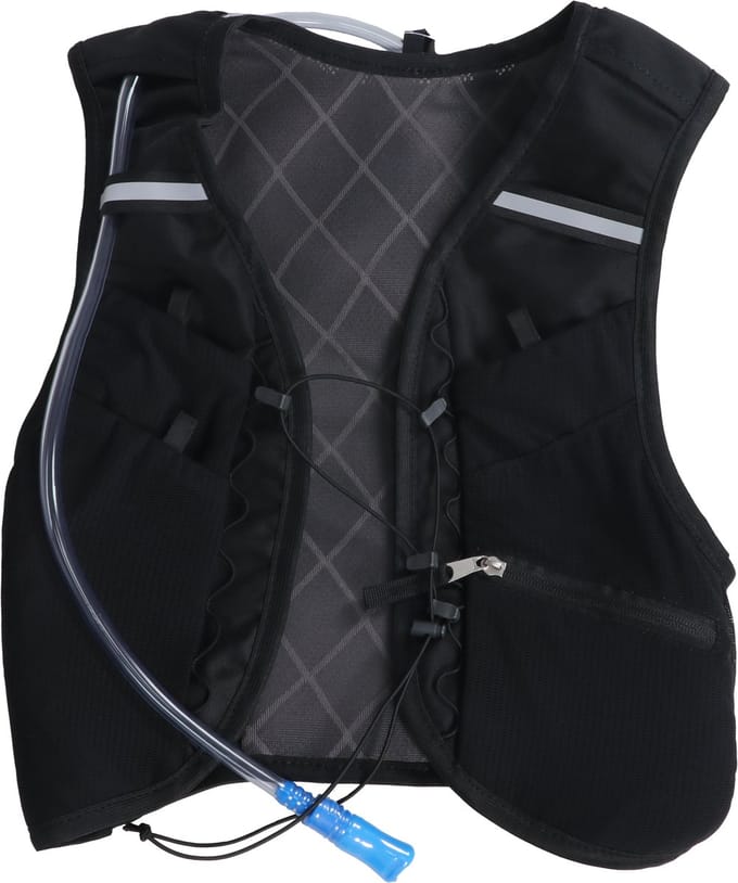 Fieri RUN Active 4 - Hardloopvest - Running Vest - Waterafstotend - Zwart