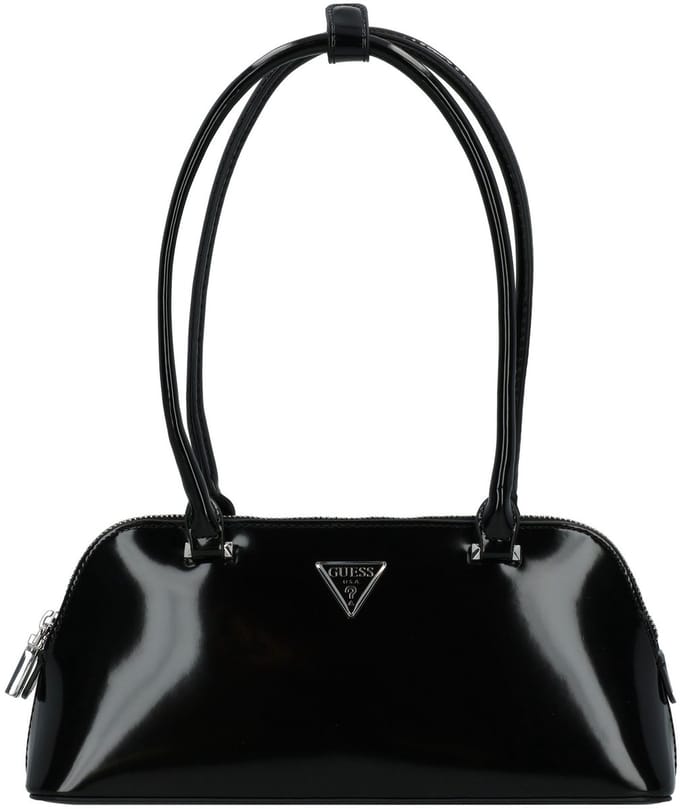GUESS schoudertas Arnela Shoulder Satchel Bag Black zwart