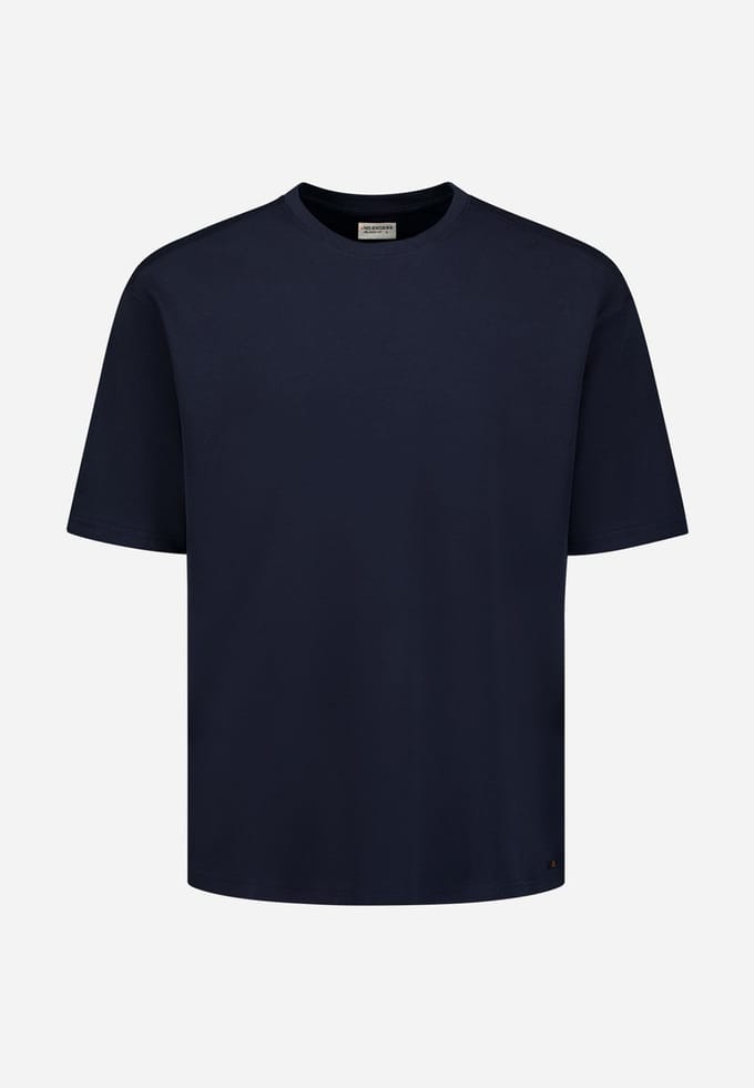 Interlock T-shirt met ronde hals