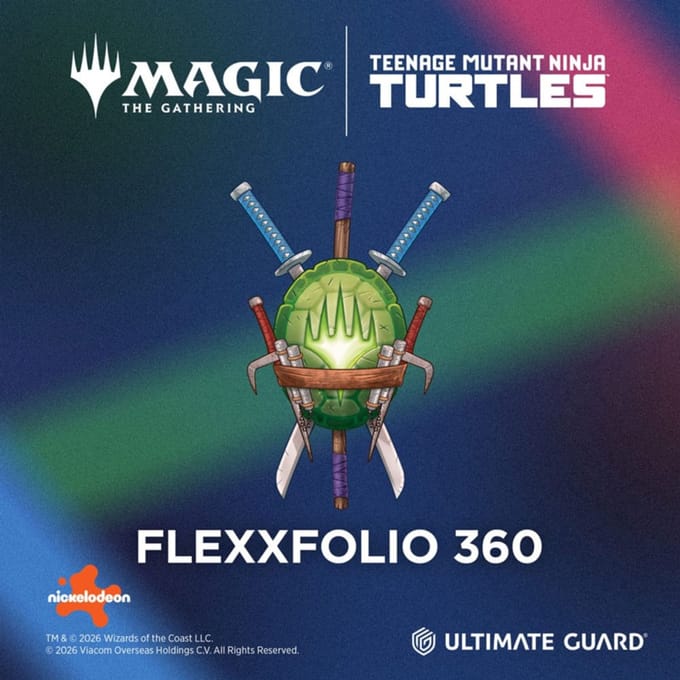 Ultimate Guard Flexxfolio 360 Magic: The Gathering | Teenage Mutant Ninja Turtles - Forest