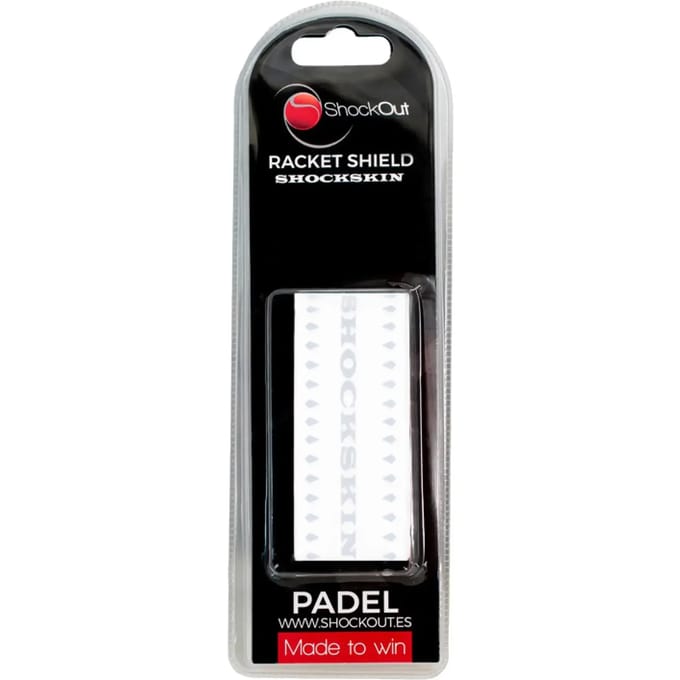 Shockout Pádel Transparante Padel Racketbeschermer