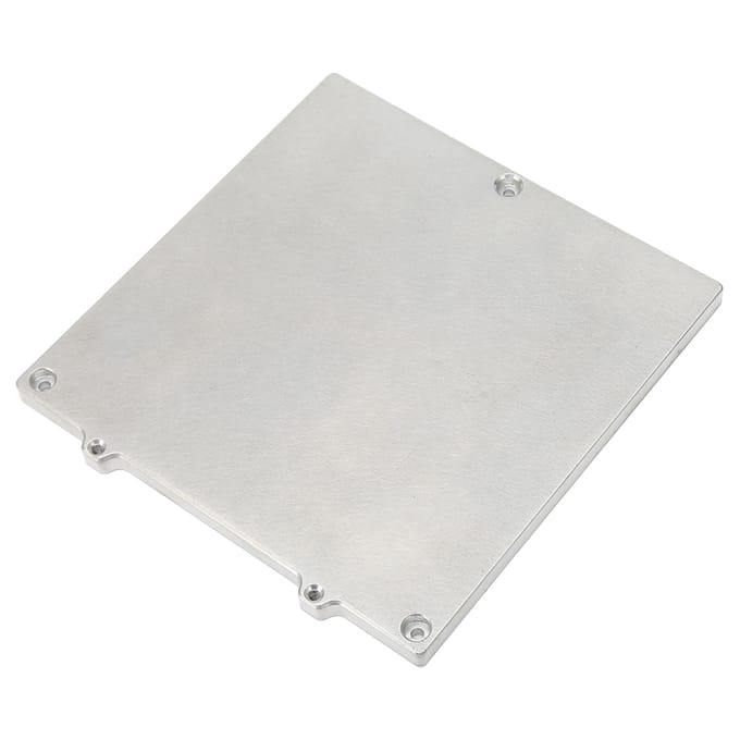 Verwarmd Bed Ondersteuningsplaat Aluminiumlegering Z-assen Ondersteuningsplaat voor Voron V0 V0.1 3D-printer white