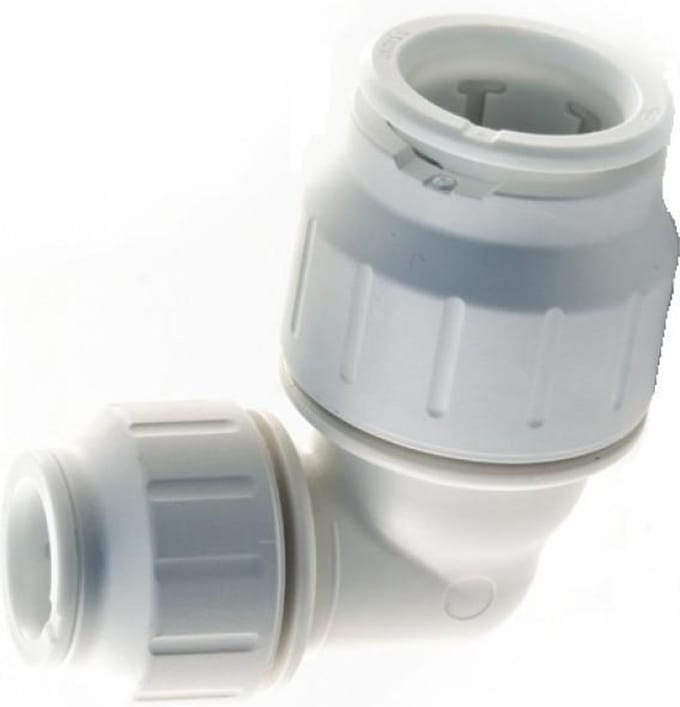 John Guest Speedfit PEM212215W - Verloopknie - 15x22mm - 5st