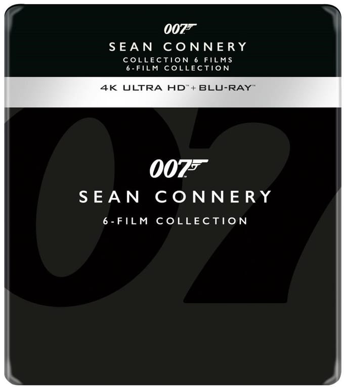 James Bond - Sean Connery Collection (4K Ultra HD Blu-ray) (Steelbook)