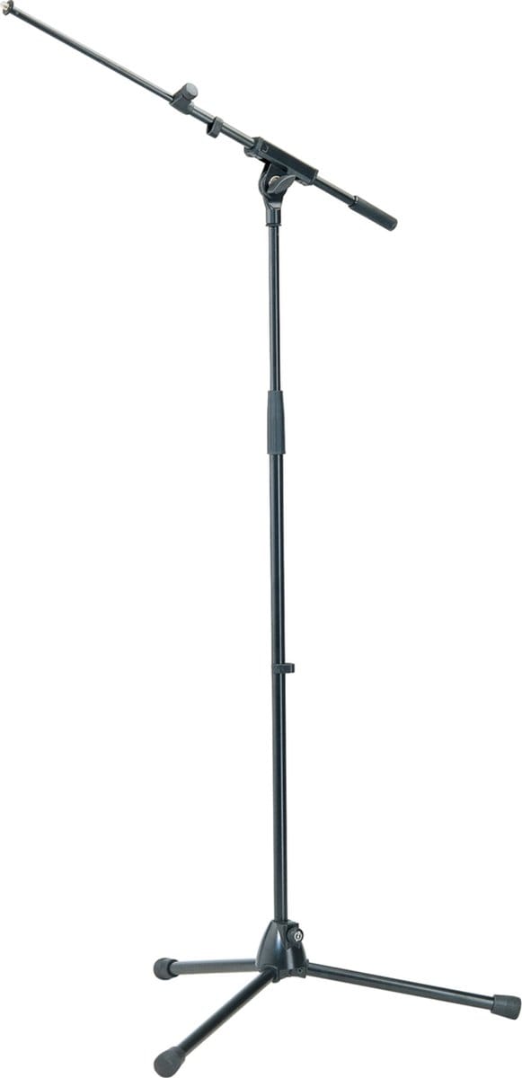 König & Meyer 210/8 microfoonstatief, zwart uitschuifbare zwenkarm,leicht - Microfoonstandaard