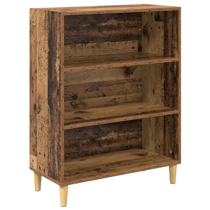 vidaXL - Dressoir - Oudhout - 69,5 - x - 32,5 - x - 90 - cm - Bewerkt - hout