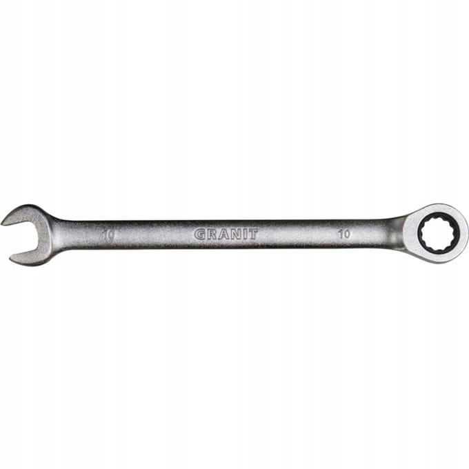 Granit Ringsleutel met Ratel, 10 mm