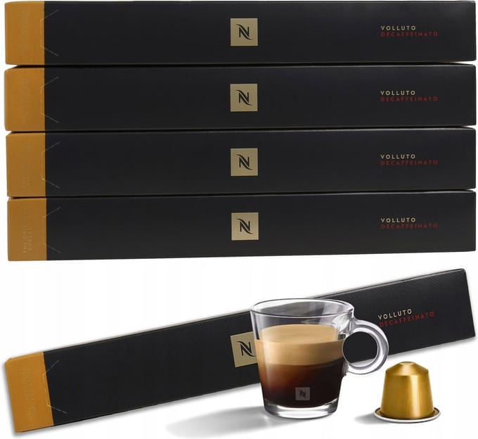 Koffiecapsules Koffie met smaakcapsules Decaffeinato Volluto NESPRESSO