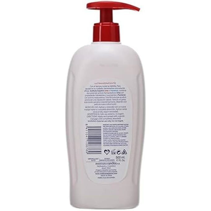 Loción Hydratante - INSTITUTO ESPAÑOL - 500ML - Urea - Pantenol - Hypoallergénique