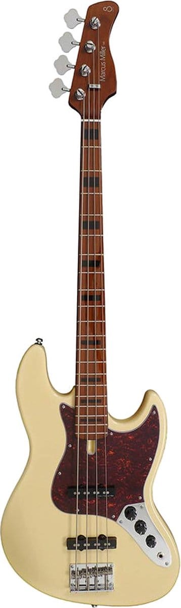 Sire V5 A4/VWH Marcus Miller Basgitaar Vintage White