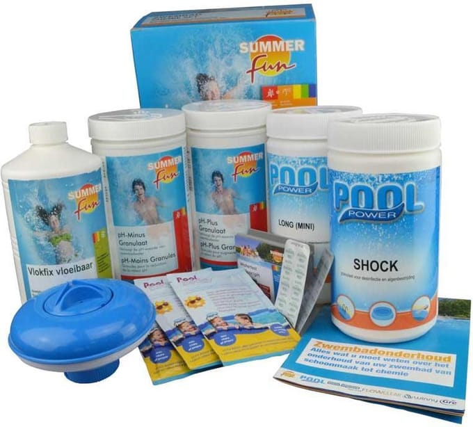 Summer Fun Startset zwembad onderhoud pro - Voor grote baden vanaf 7.000 ltr