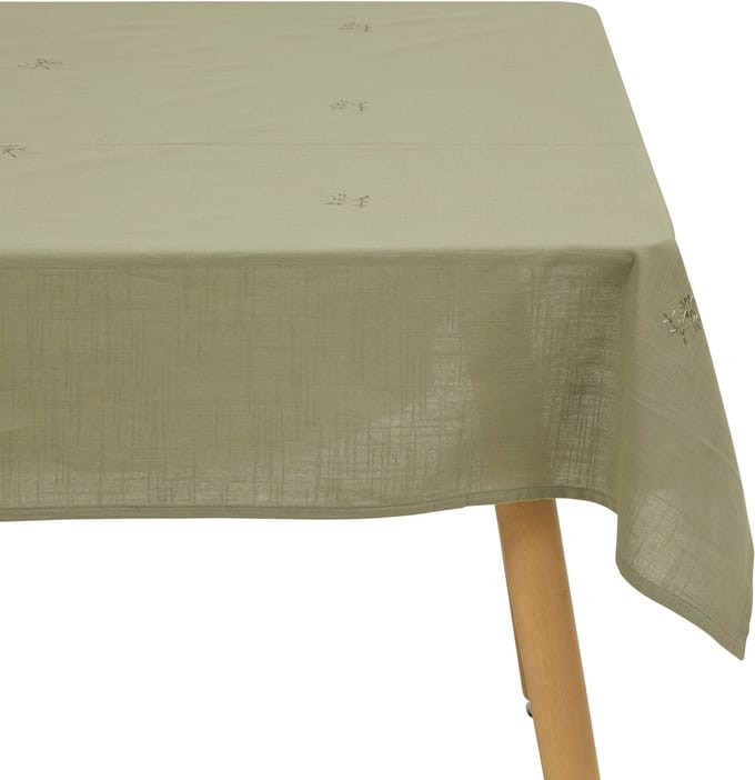 Tafelkleed Joy - Katoen - 150x250cm - Kaki