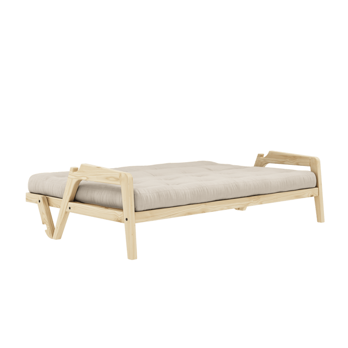 Karup Grab Slaapbank - 101ClearLacquered - 747 Beige