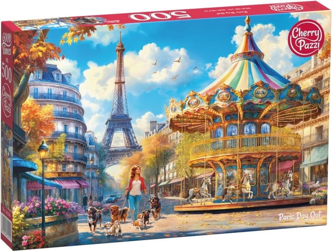 Paris Day Out Puzzel 500 Stukjes