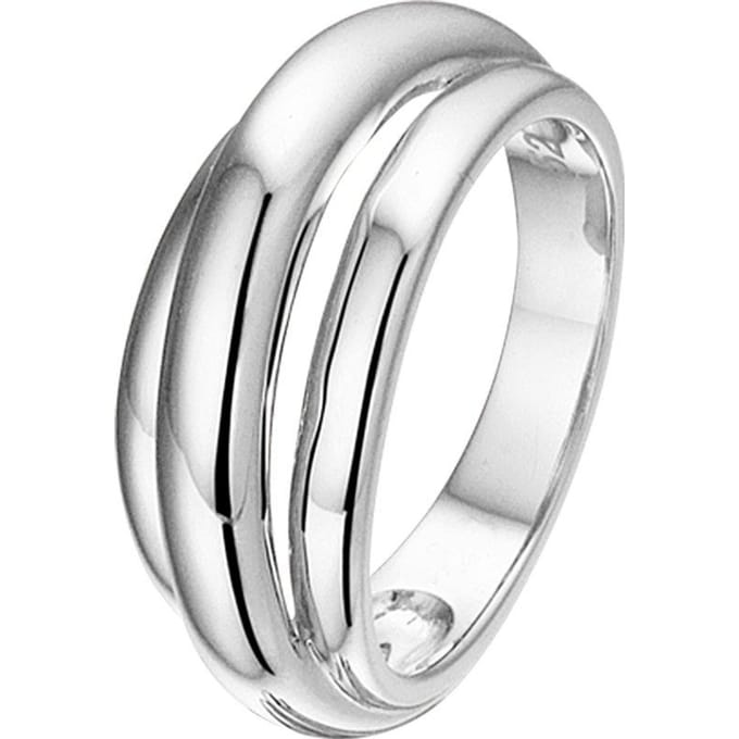 The Jewelry Collection Ring - Zilver - Maat 19.00