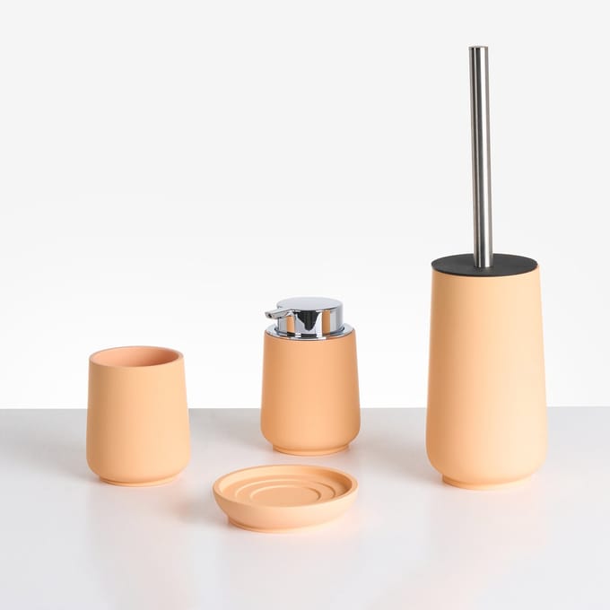 SUCHES - Badkameraccessoireset - Oranje - Polyresin