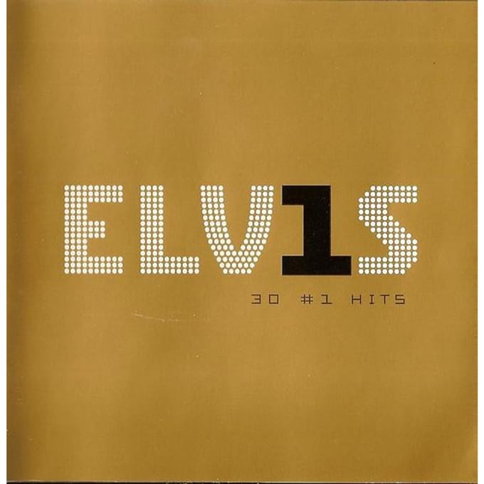 CD ELVIS PRESLEY  ELVIS 30 No 1 Hits RCA07863680792 RCA 2002 VS Rock Gebruikt beige