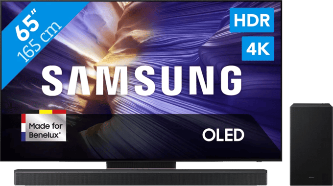 Samsung 65" OLED S90F 4K (2025) + Samsung HW-B750F (2025)