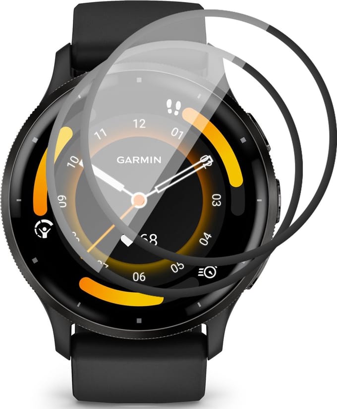 Screenprotector geschikt voor Garmin Venu 3 - 2x FlexGuard Screen Protector