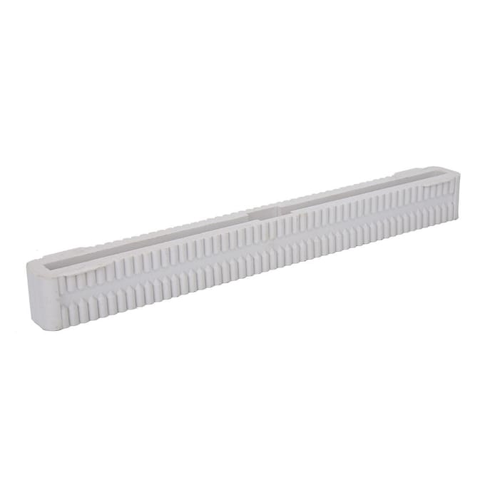 Universele 10 Inch Longboard Surfplank Enkele Centrale Staartvin Box Plug Houder Nylon (Wit) wit
