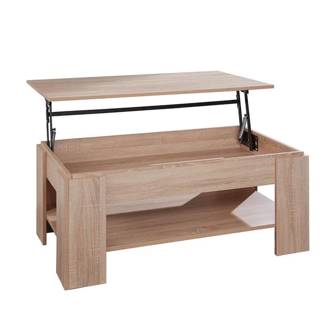 Trendteam - Universal CT 139 - Bijzettafel met uitklapplaat - Eik